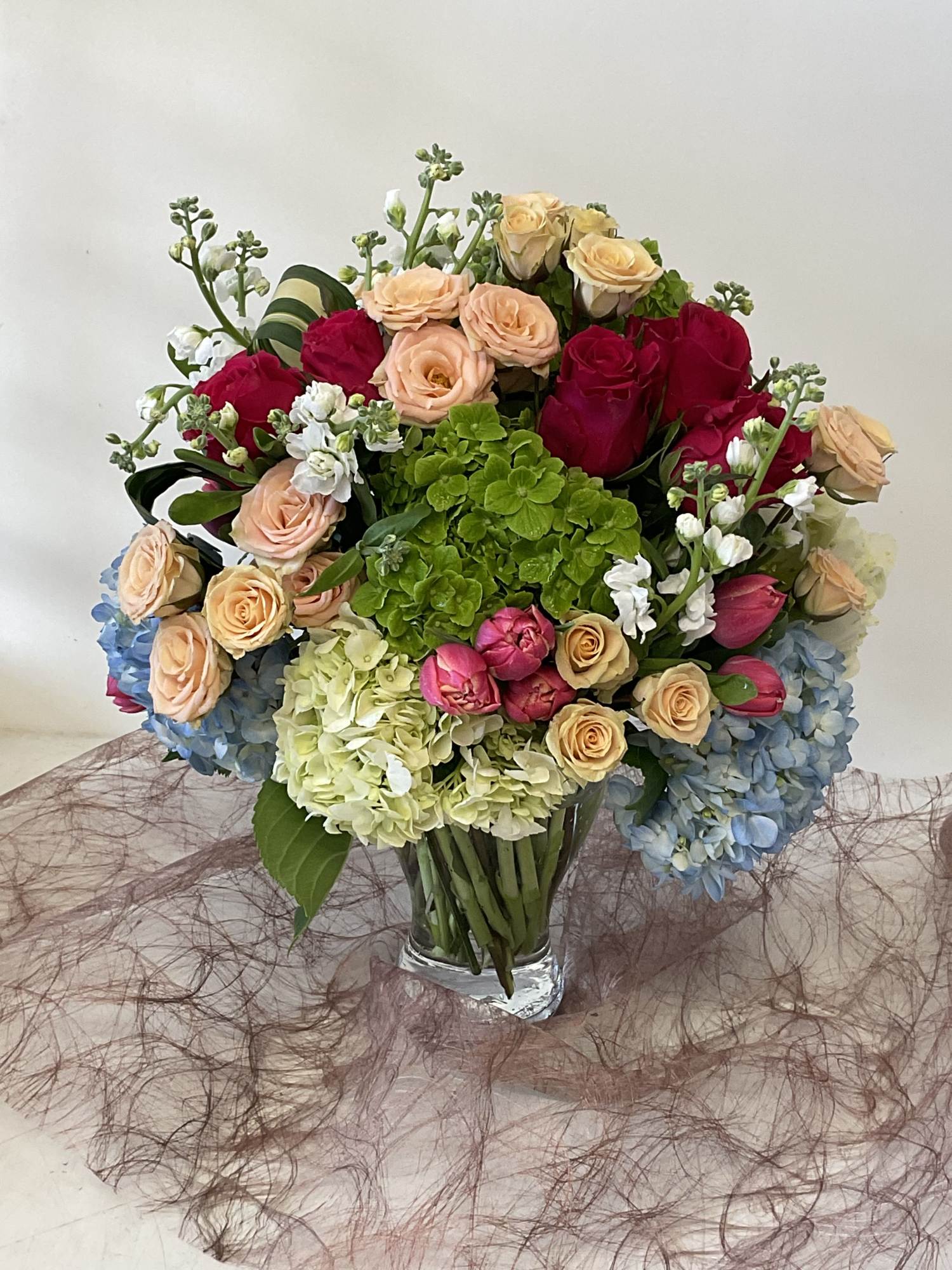 Admin Professionals' Week flowers — hand-composed in Huntington Beach with same-day delivery across Orange County