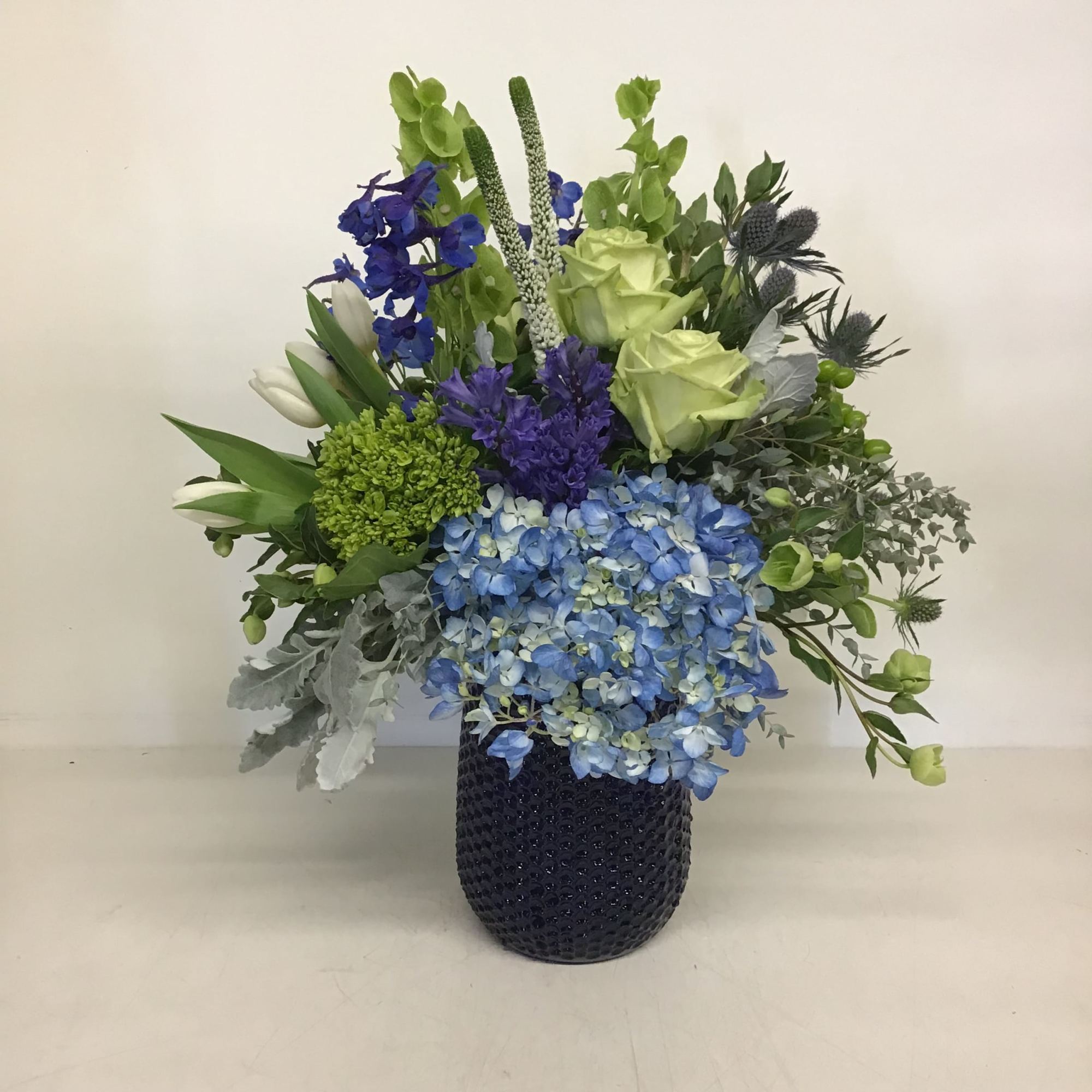 Delphinium — hand-crafted floral arrangements from The Flower Lover atelier in Huntington Beach
