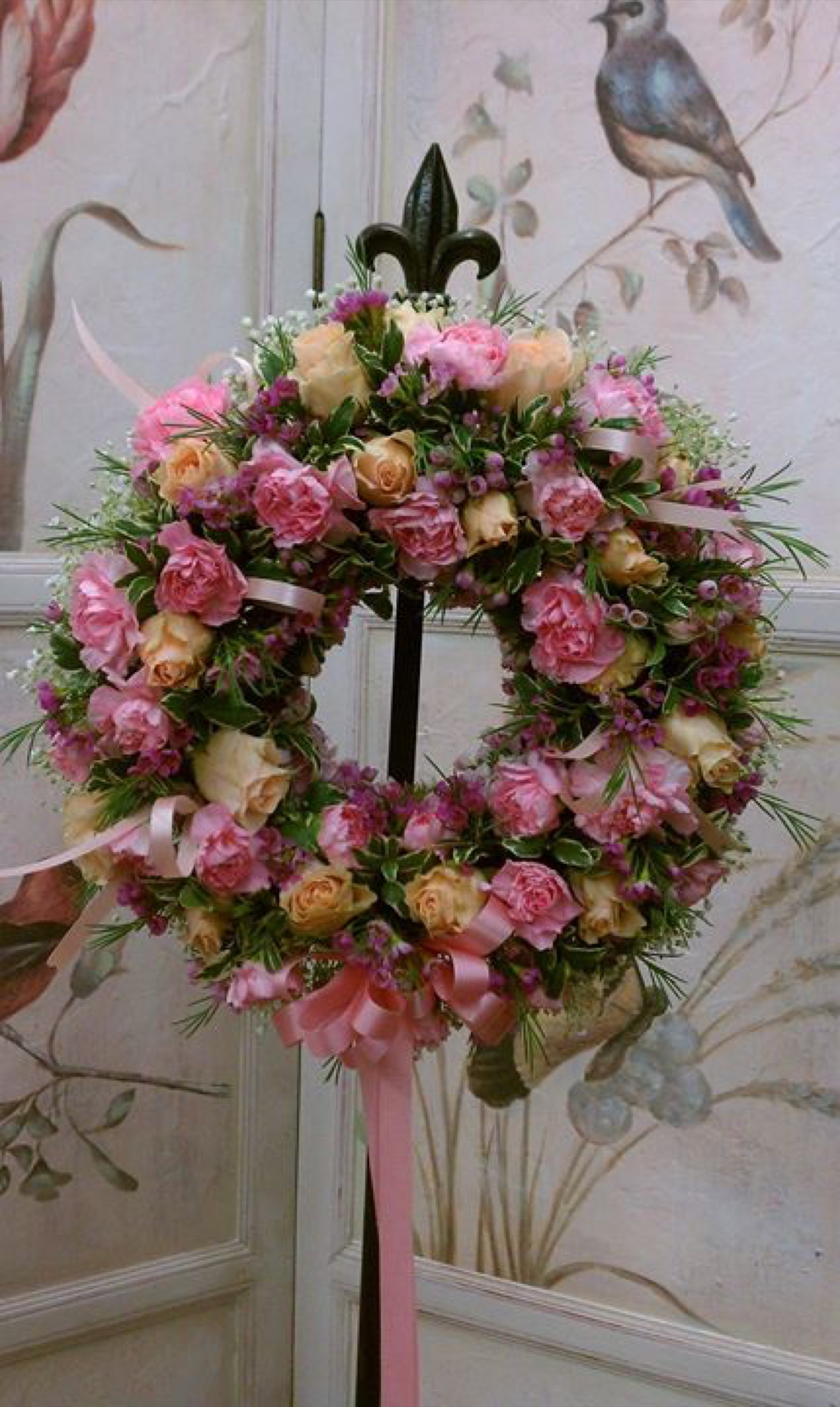 Baby Shower Hanging Wreath