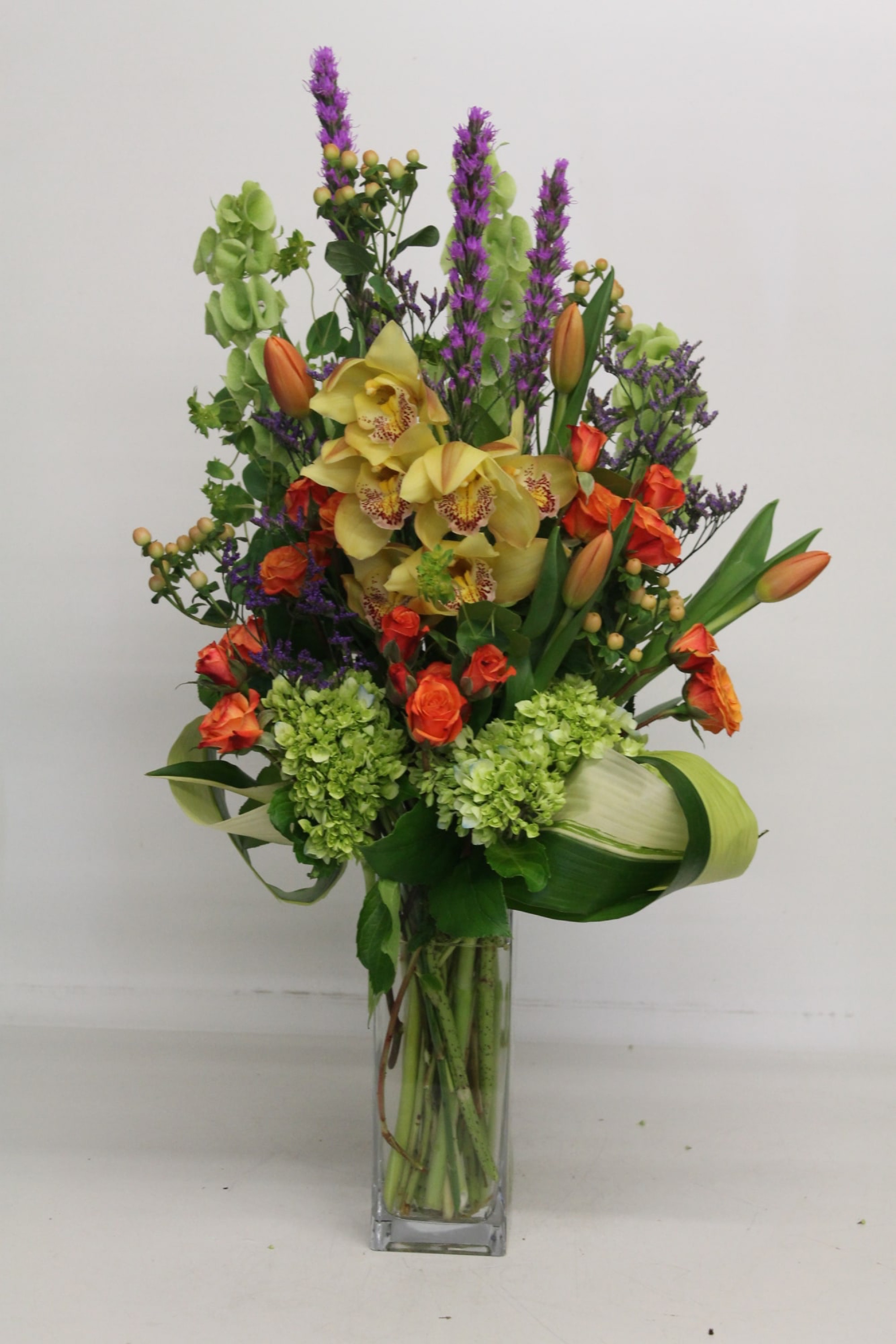 Fall Full of Art — hand-crafted arrangement, hand-composed in The Flower Lover atelier in Huntington Beach