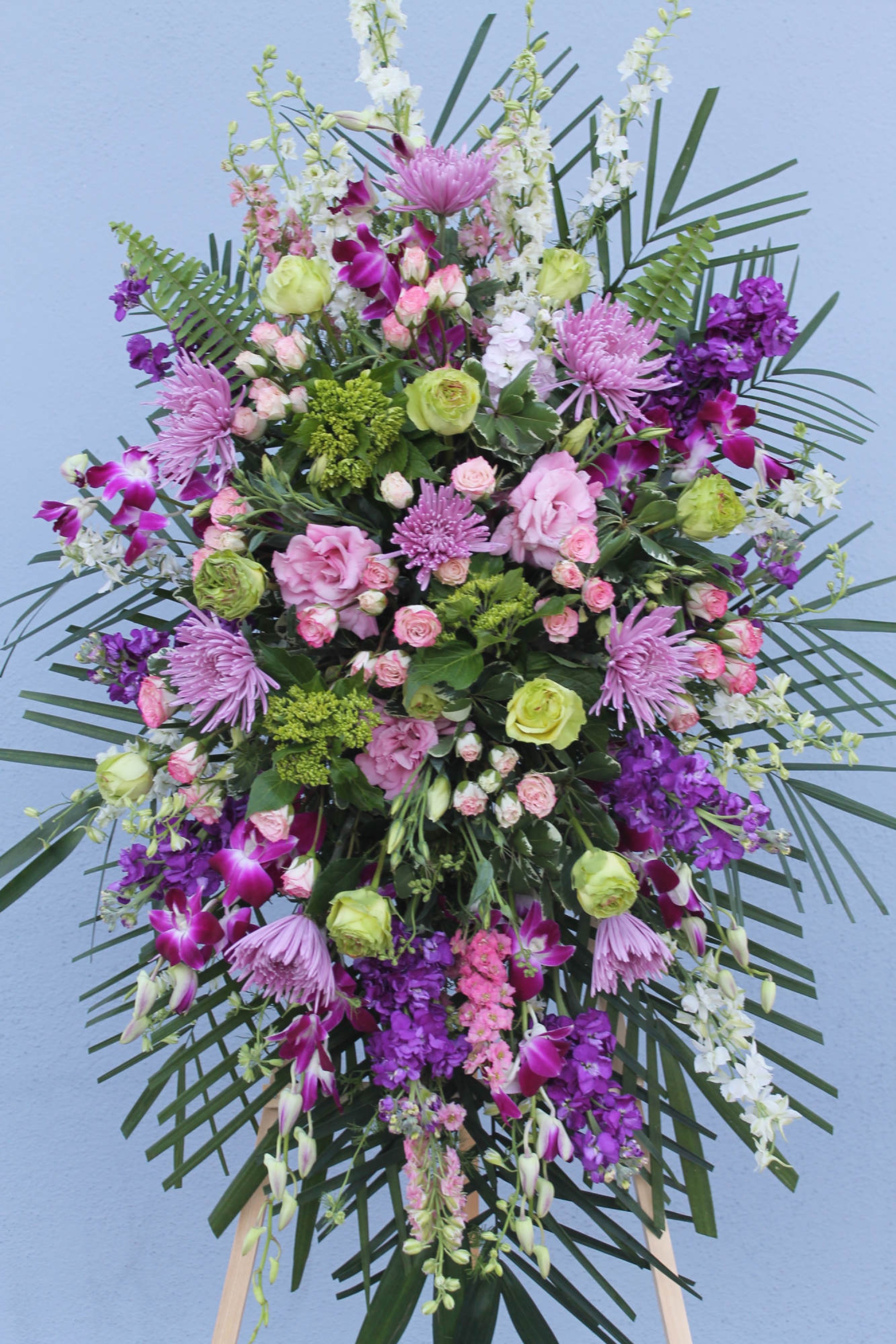 Paved Path to Heaven — hand-crafted arrangement, hand-composed in The Flower Lover atelier in Huntington Beach