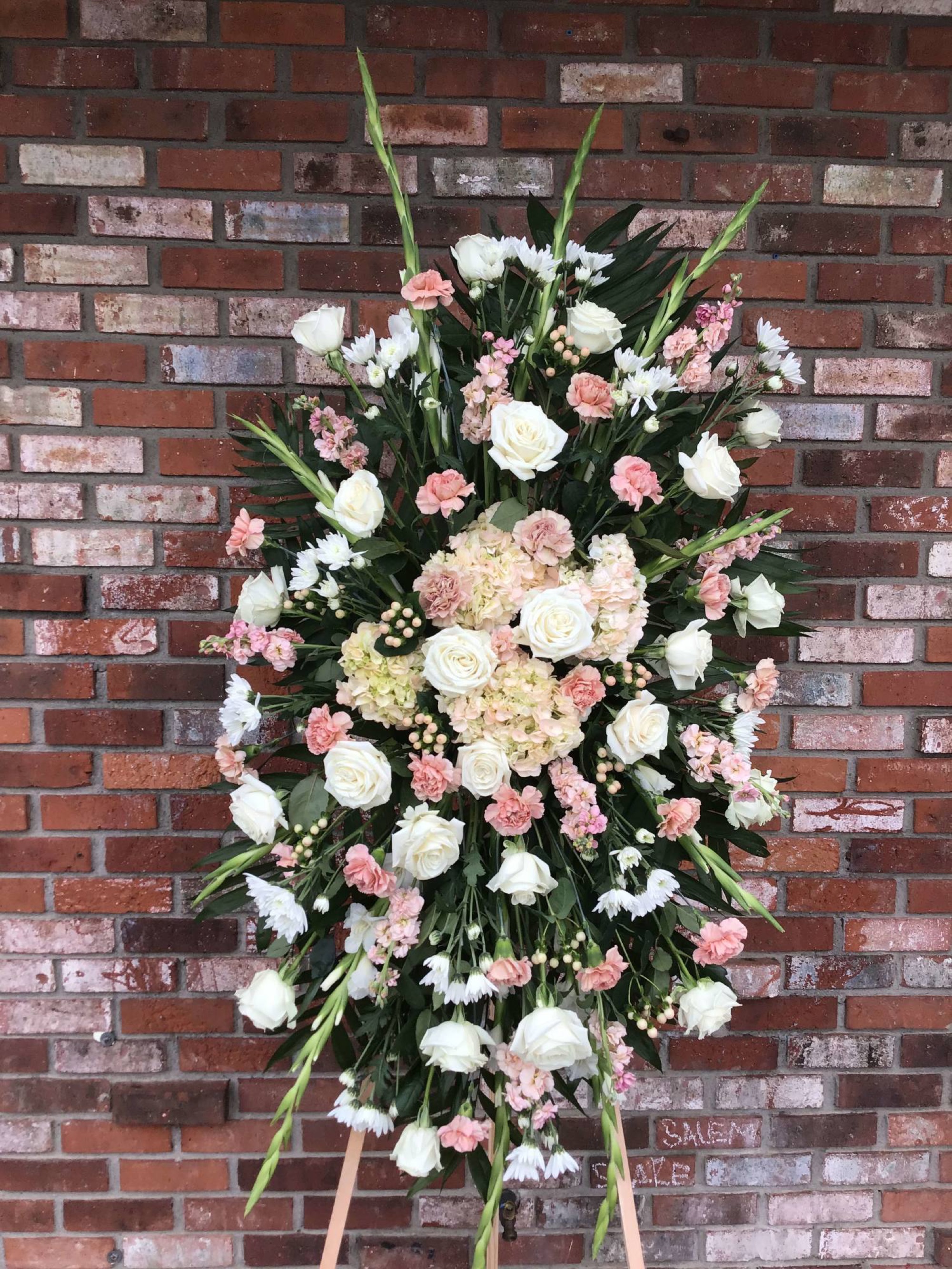 Peaceful — hand-crafted arrangement, hand-composed in The Flower Lover atelier in Huntington Beach