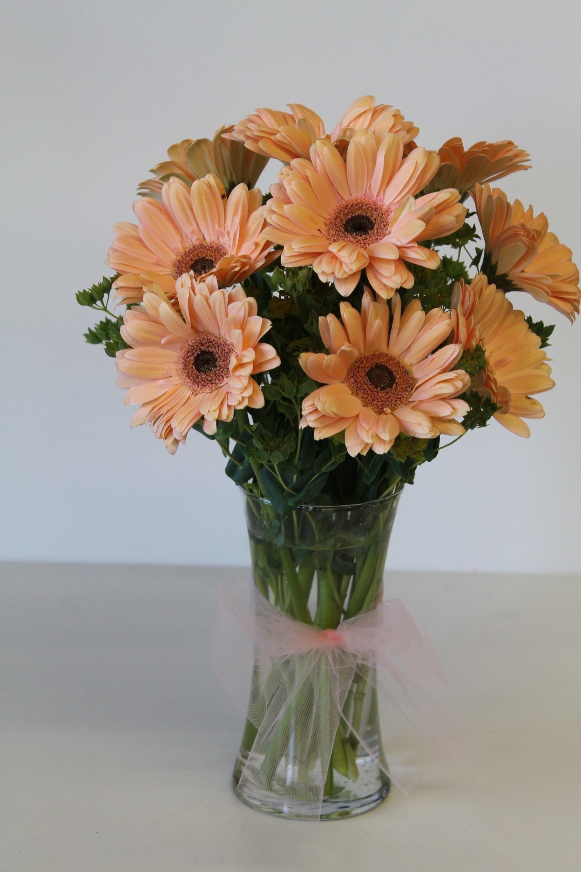 Simply Gerberas — hand-crafted arrangement, hand-composed in The Flower Lover atelier in Huntington Beach