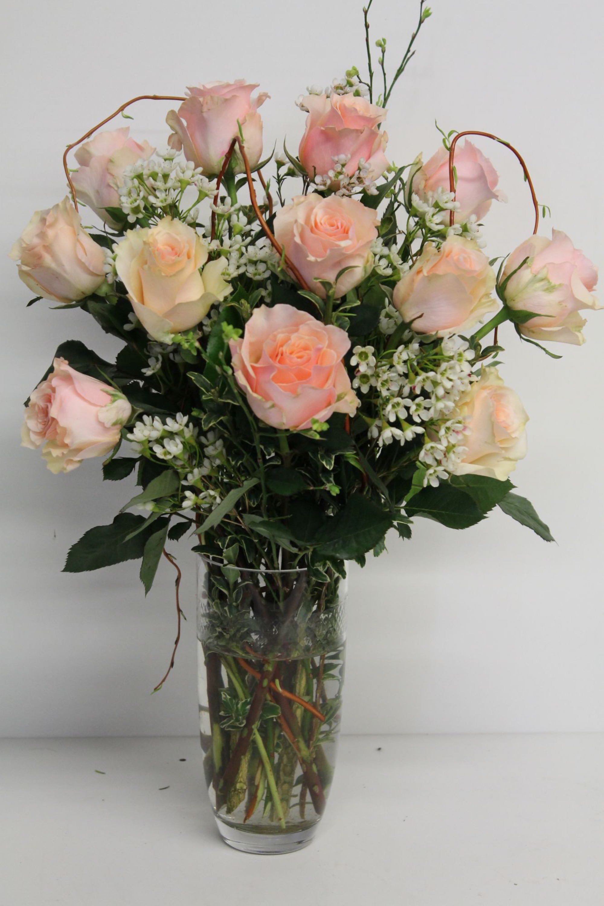 The Peach Rose Bouquet
