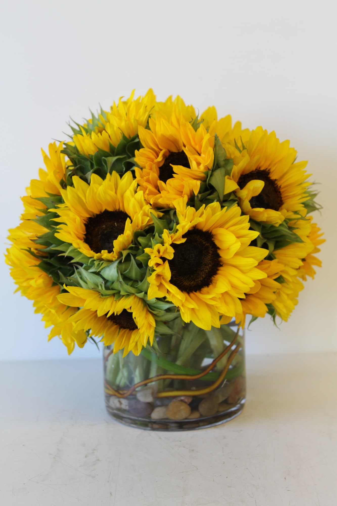 Sunflowers — hand-crafted floral arrangements from The Flower Lover atelier in Huntington Beach